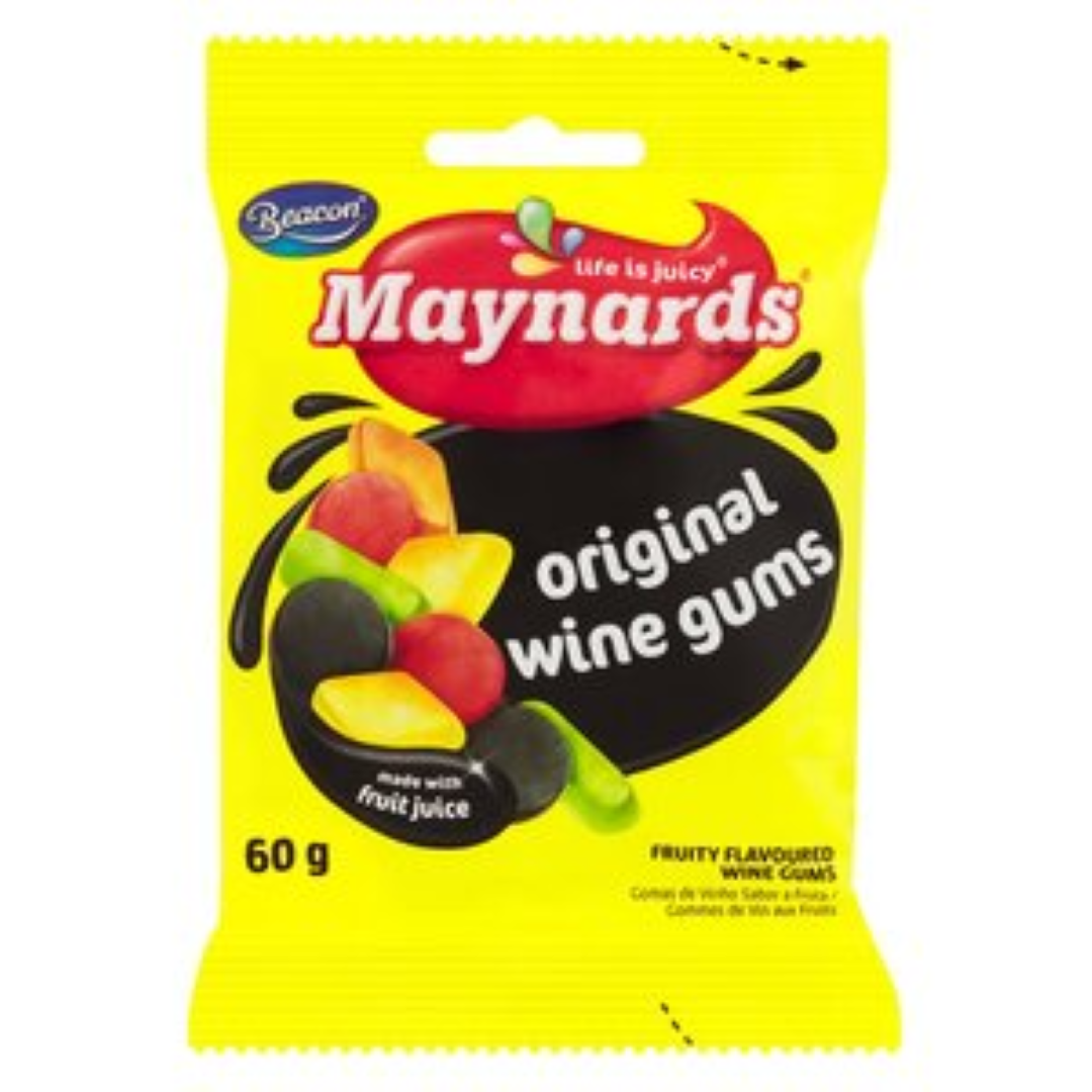 BEACON MAYNARDS MINI ORIGINAL WINE GUMS 75G